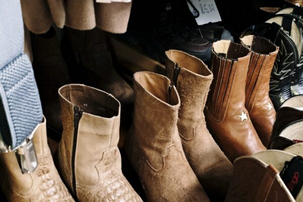 retrovita vintage stivali texas cowboy